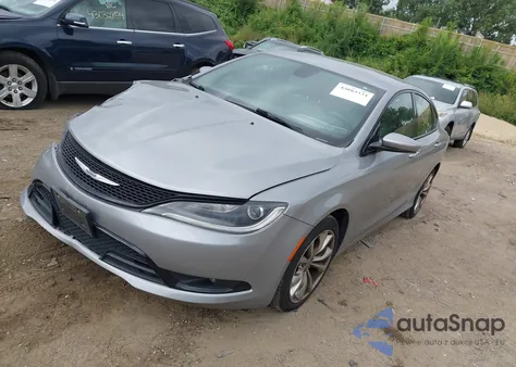 2015 Chrysler 200 S from USA, damaged, VIN 1C3CCCBG9FN518513